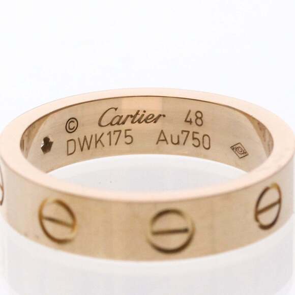 CARTIER Authentic 18k Gold Diamond Love Ring